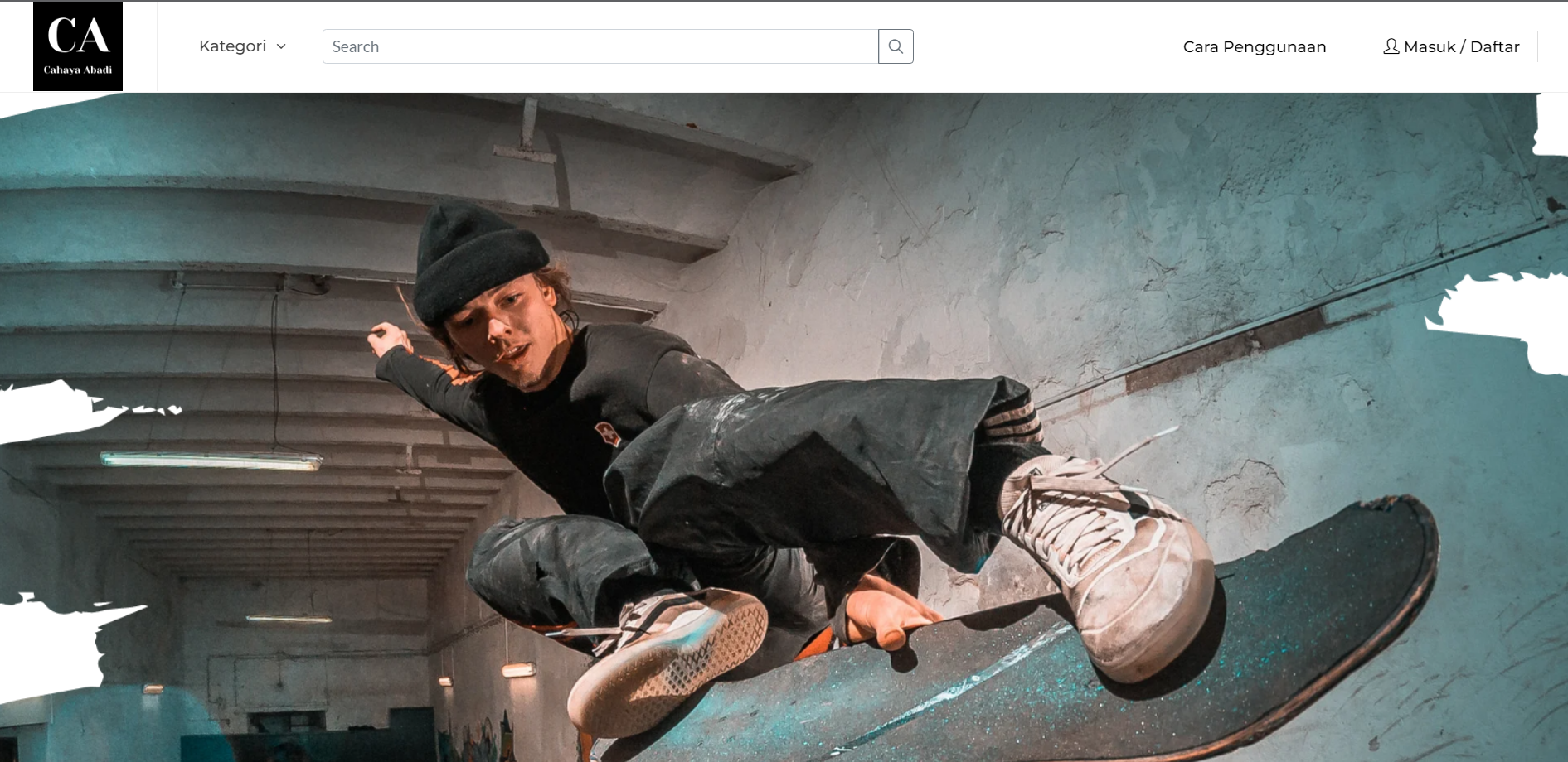 E-Commerce Web System - Cahaya Abadi